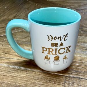 Cactus theme “Don’t Be a Pr*ck” mug - snarky and funny mug for your drink